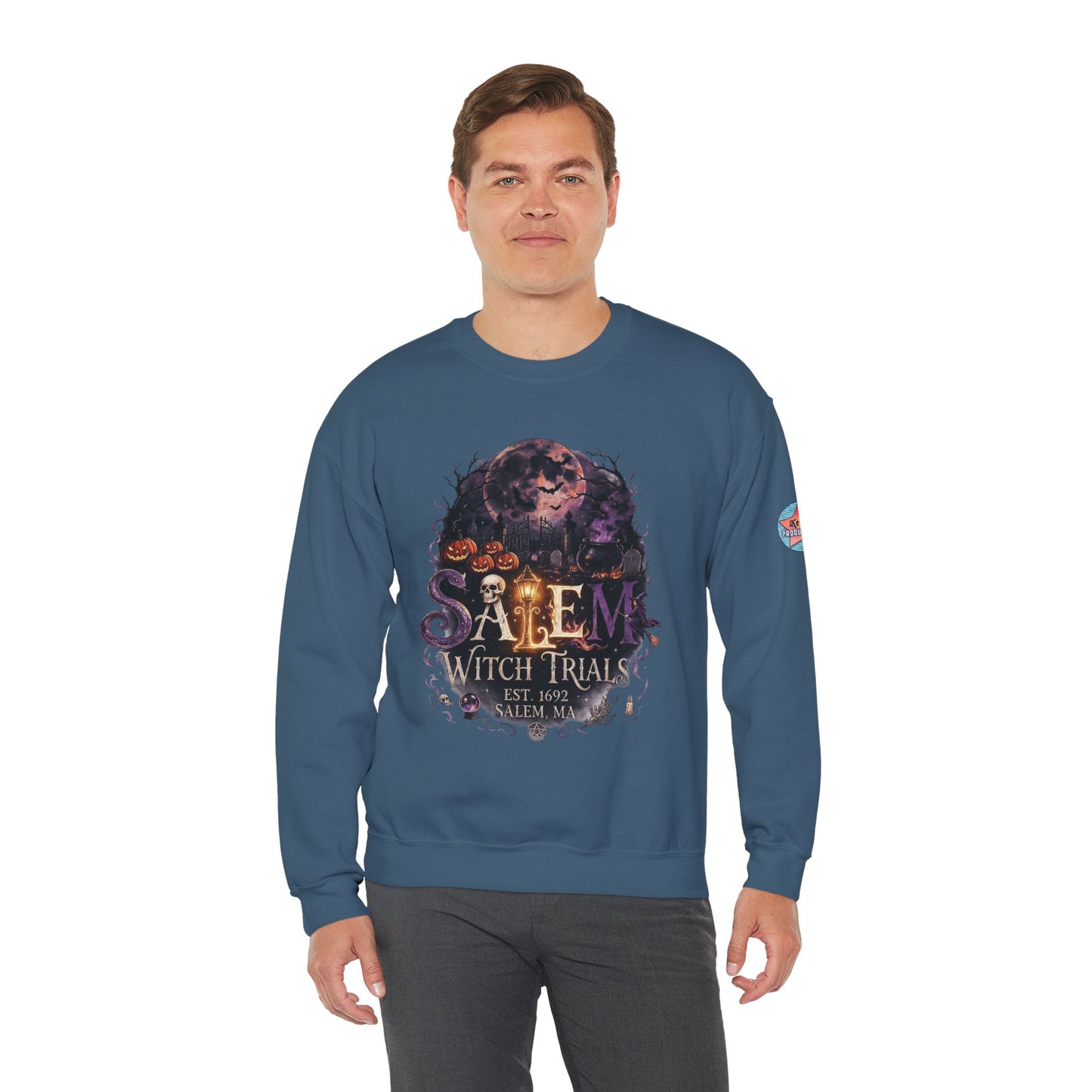 SALEM WITCH TRIALS Unisex Heavy Blend™ Crewneck Sweatshirt