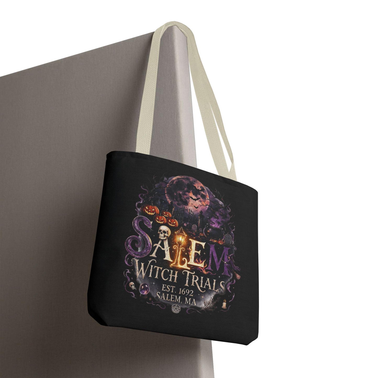 SALEM WITCH TRIALS Tote Bag (AOP)