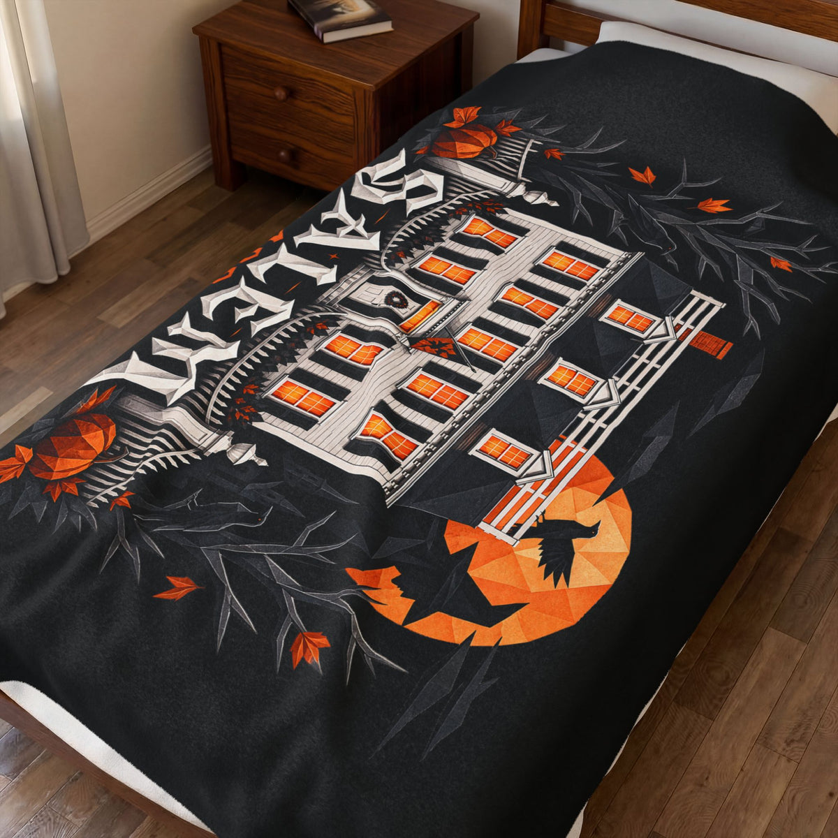 Salem 400 Ropes Mansion - Velveteen Plush Blanket