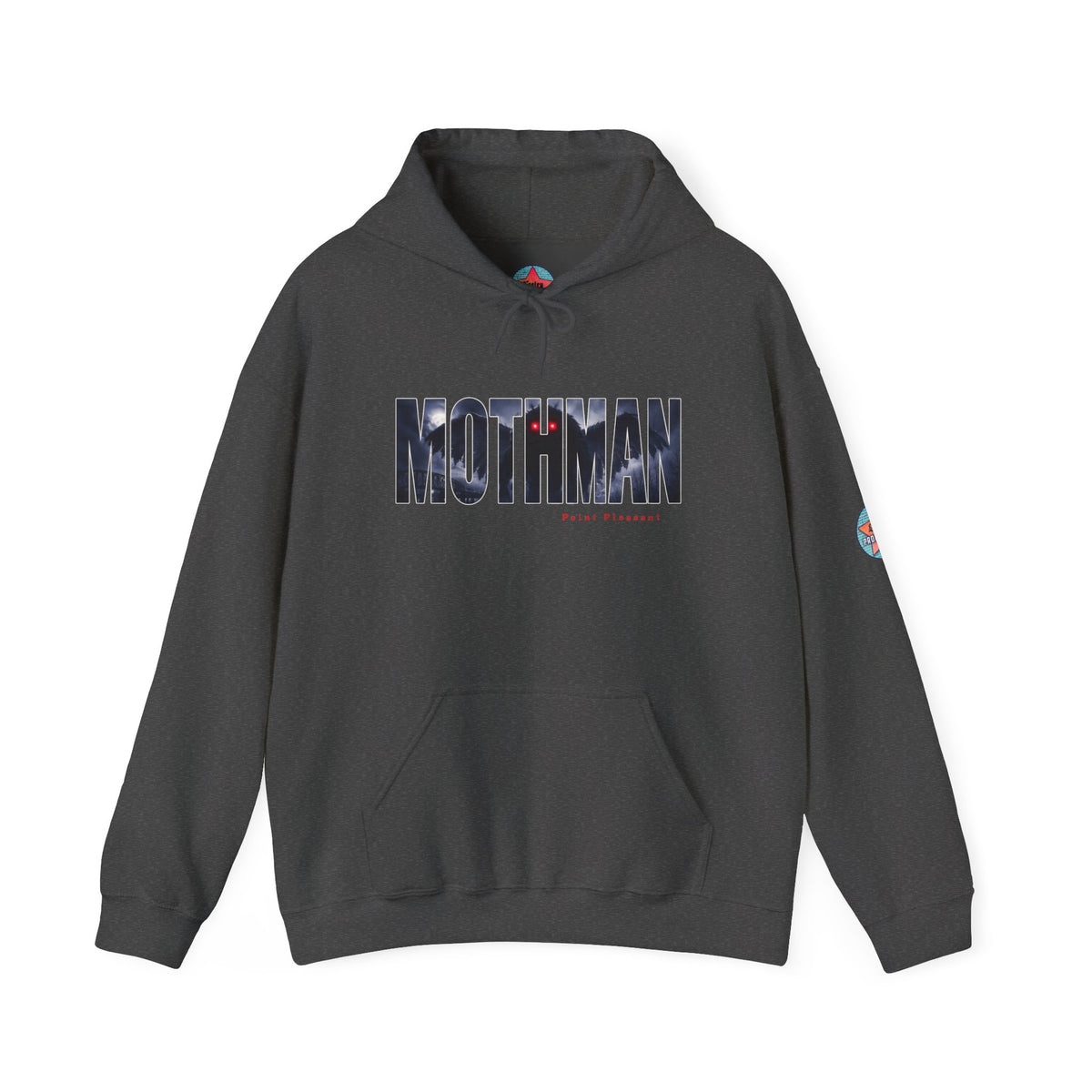 MOTHMAN LURKS Unisex Heavy Blend™ Hooded Sweatshirt