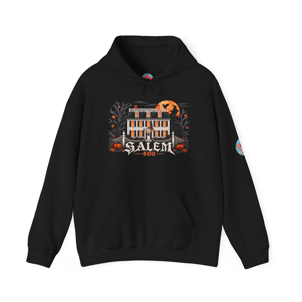 Salem 400 Ropes Mansion - Unisex Heavy Blend™ Hooded Sweatshirt