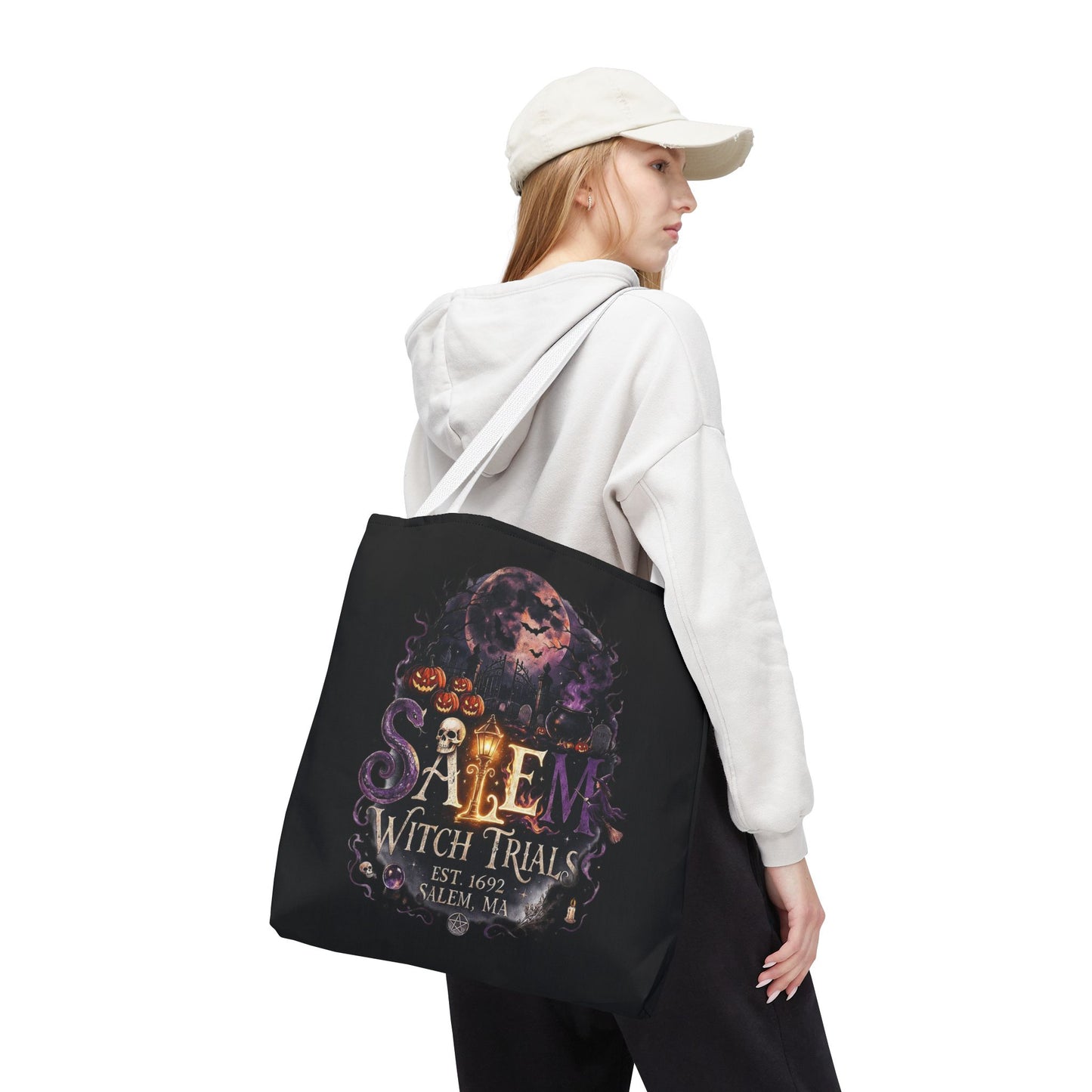 SALEM WITCH TRIALS Tote Bag (AOP)