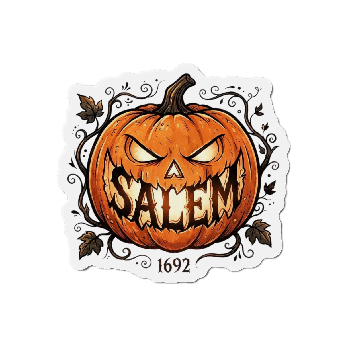 SALEM SMILE Die-Cut Magnets
