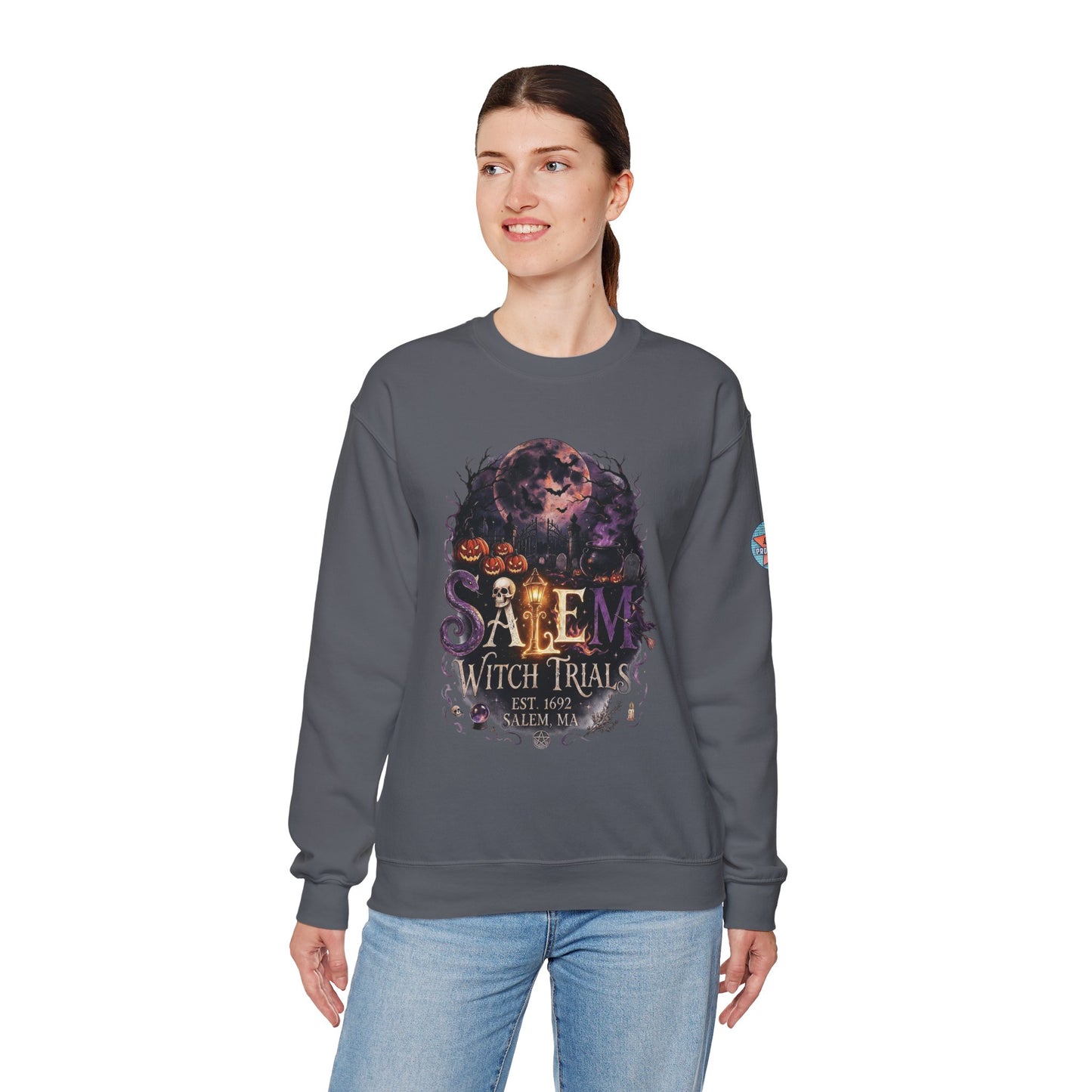 SALEM WITCH TRIALS Unisex Heavy Blend™ Crewneck Sweatshirt