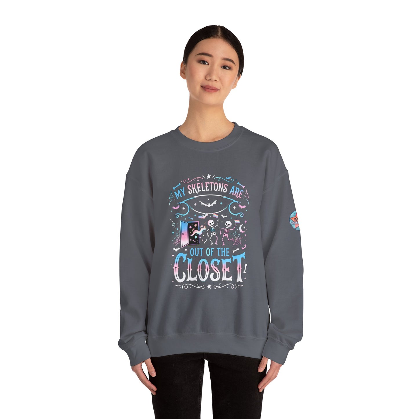 TRANS PRIDE Unisex Heavy Blend™ Crewneck Sweatshirt