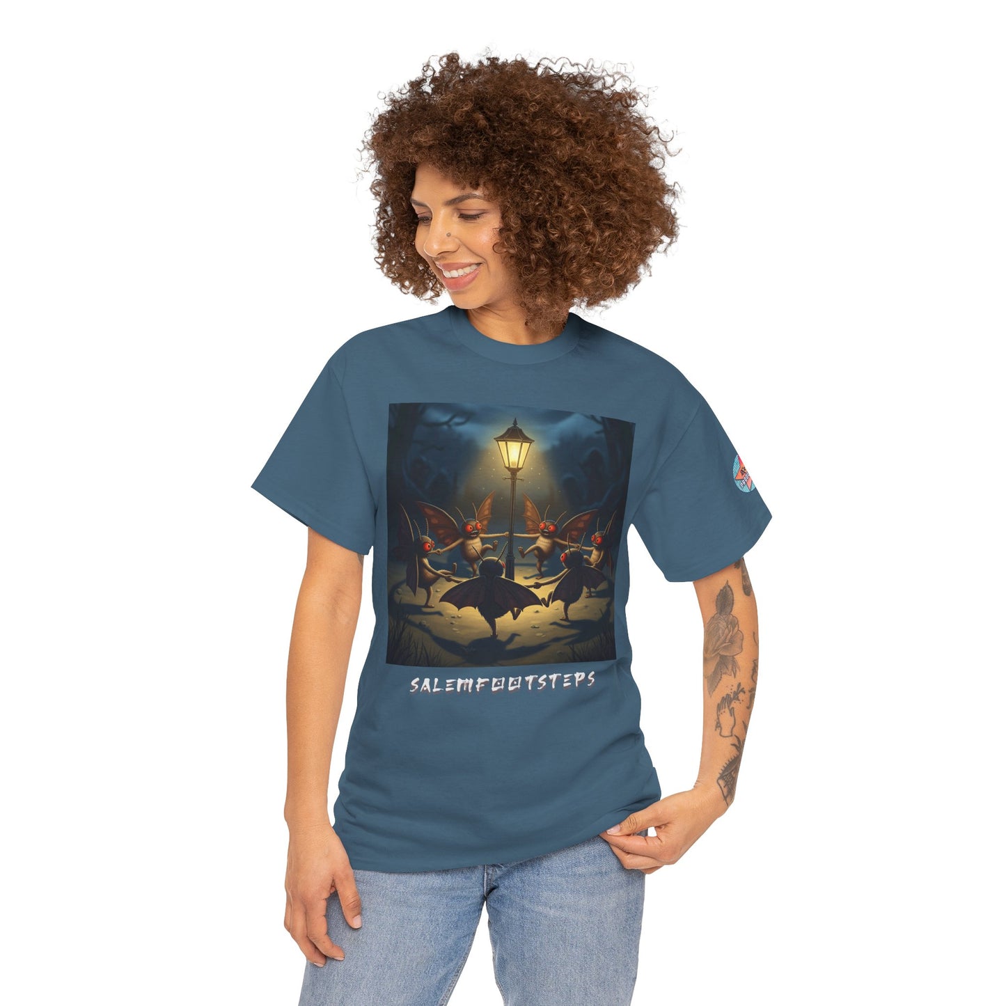 Mothman Lamp Celebration Tee (Mult Colors)