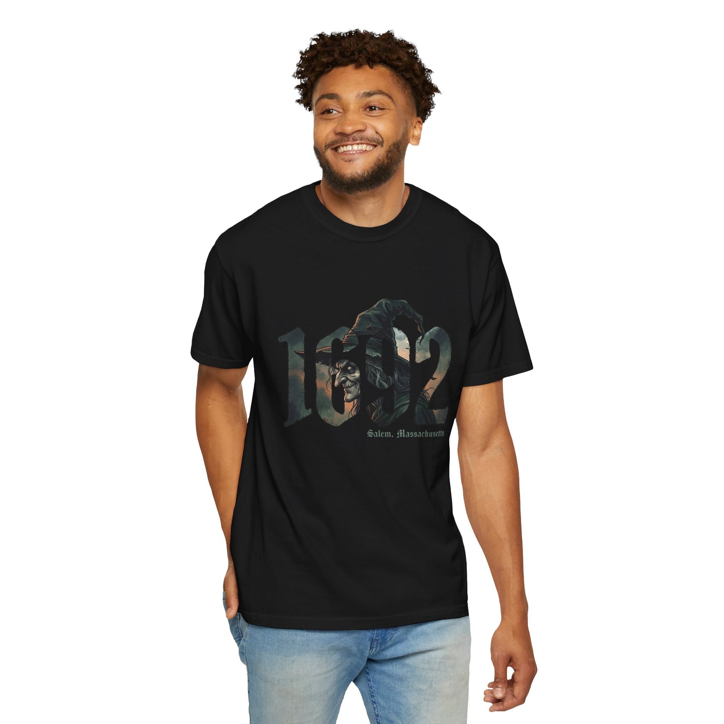 1692 WITCH Unisex Garment-Dyed T-shirt