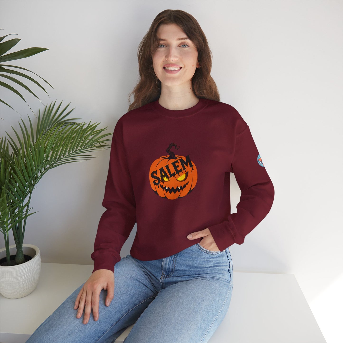 SALEM HALLOWEEN - Unisex Heavy Blend™ Crewneck Sweatshirt