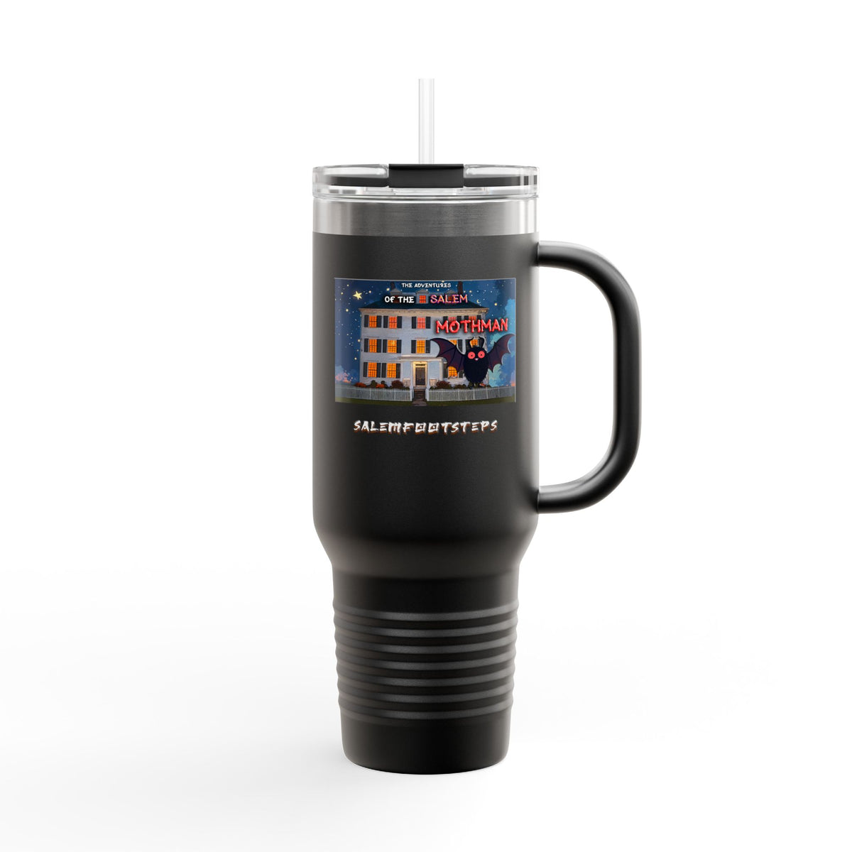 Salem Mothman Insulated Travel Mug, 40oz – alternate product view 2
