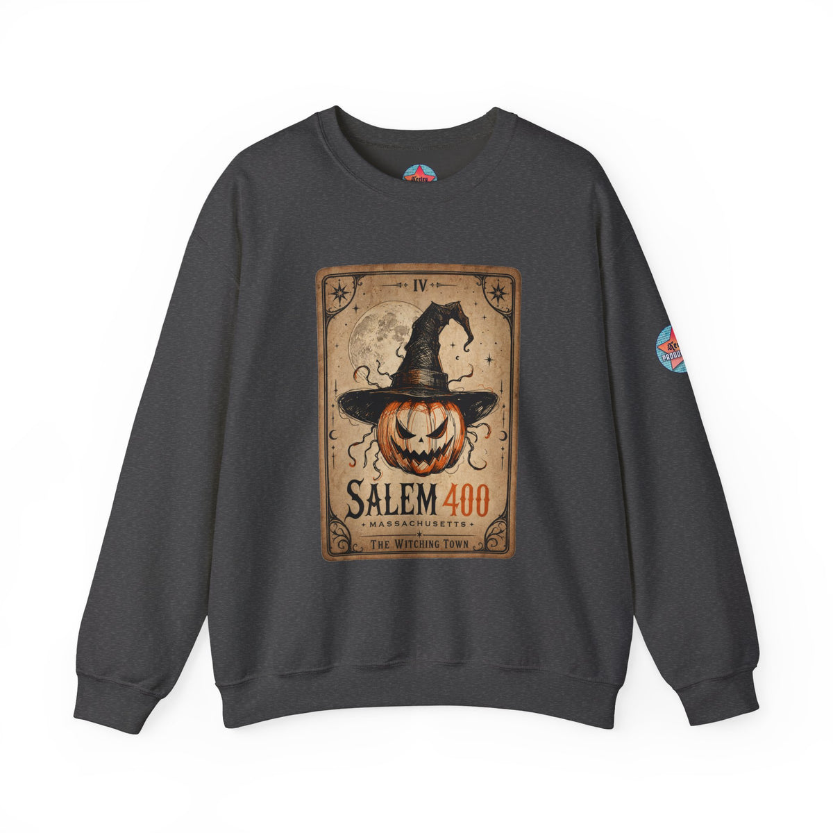 PUNKIN TAROT Unisex Heavy Blend™ Crewneck Sweatshirt – alternate view | SalemFootsteps