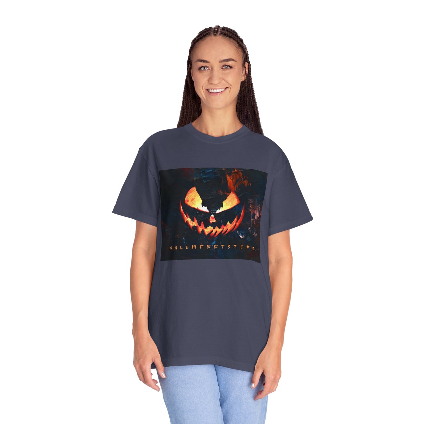 MIDNIGHT PUMPKIN Unisex Garment-Dyed T-shirt