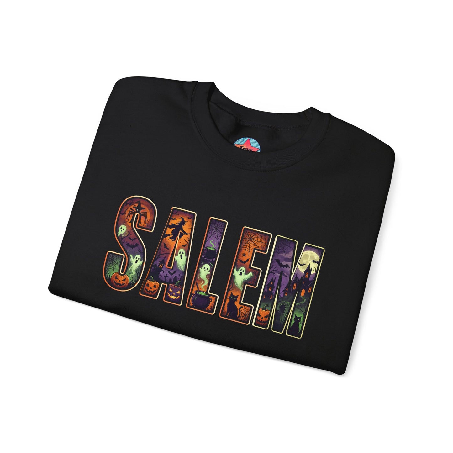 SALEM Spooky Unisex Heavy Blend™ Crewneck Sweatshirt