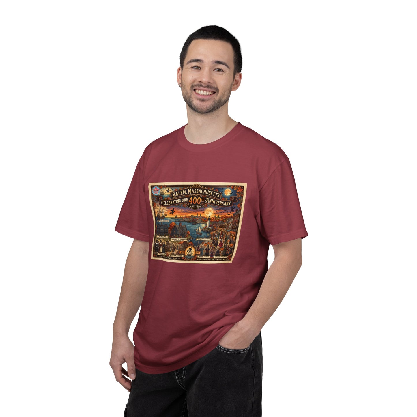 Salem 400 Unisex Garment-Dyed T-shirt