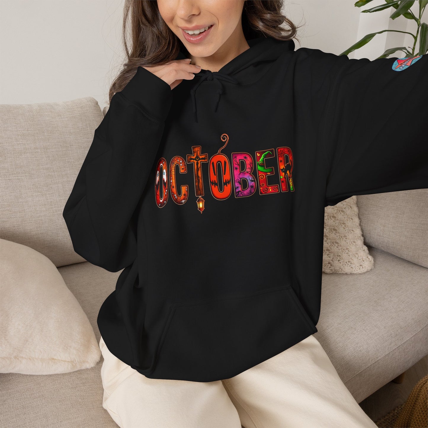 OCTOBER Unisex Heavy Blend™ Hooded Sweatshirt