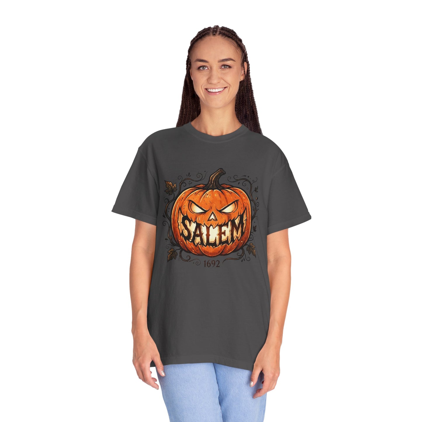 SALEM SMILE Unisex Garment-Dyed T-shirt