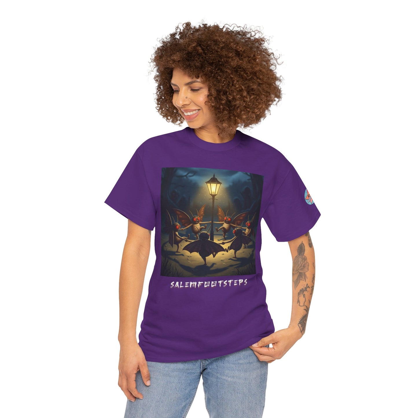 Mothman Lamp Celebration Tee (Mult Colors)
