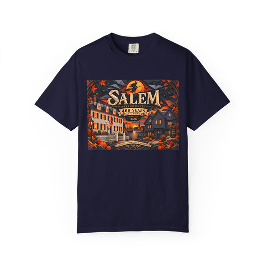 Salem 400 Forever - Unisex Garment-Dyed T-shirt
