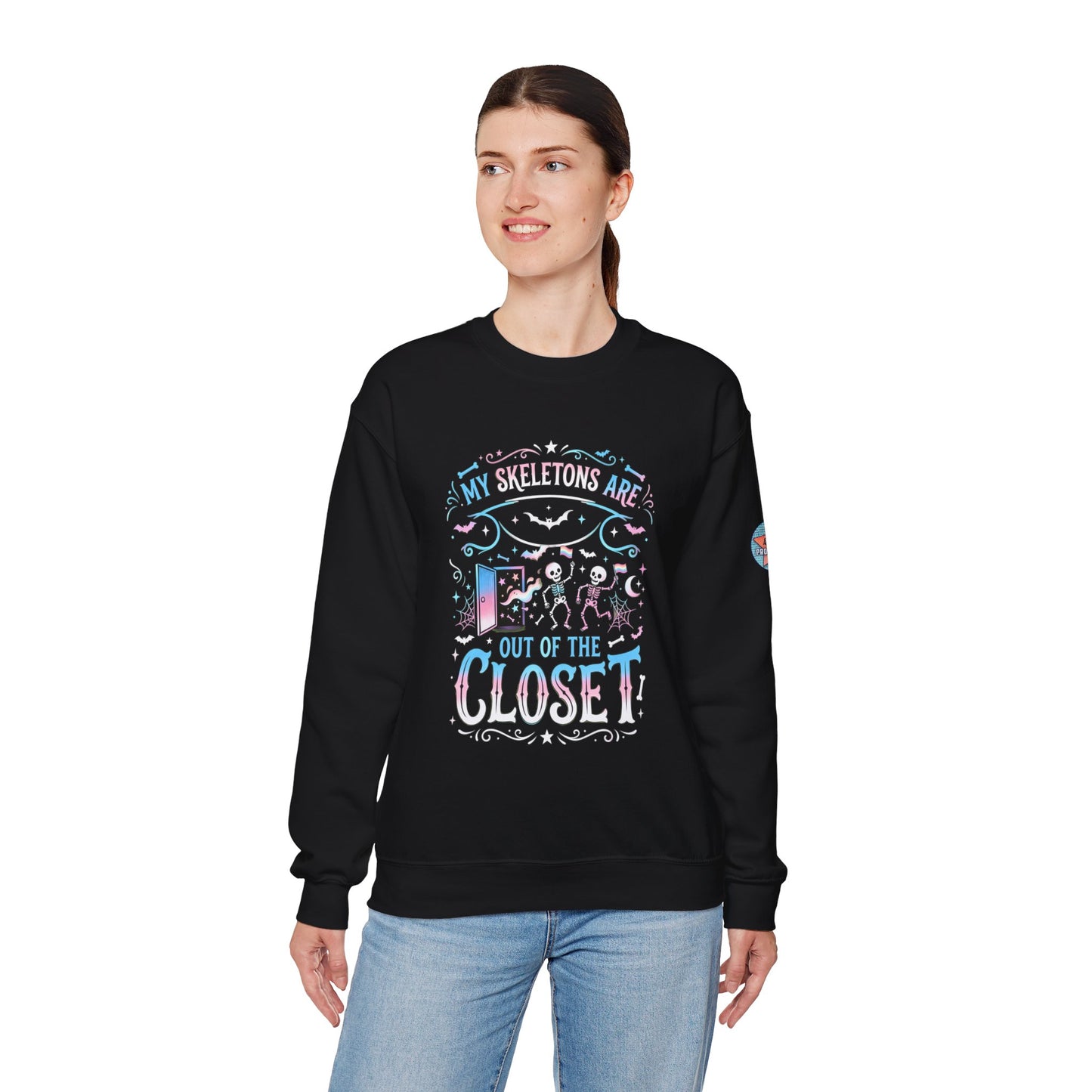 TRANS PRIDE Unisex Heavy Blend™ Crewneck Sweatshirt