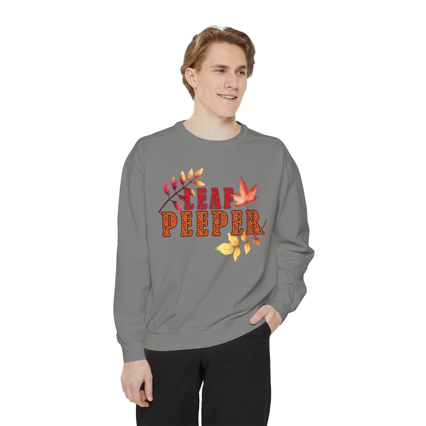 Leaf Peeper Crew Neck (Mult Colors)