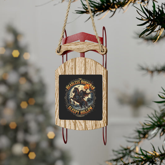 HEADLESS HORSEMAN Sled Ornaments