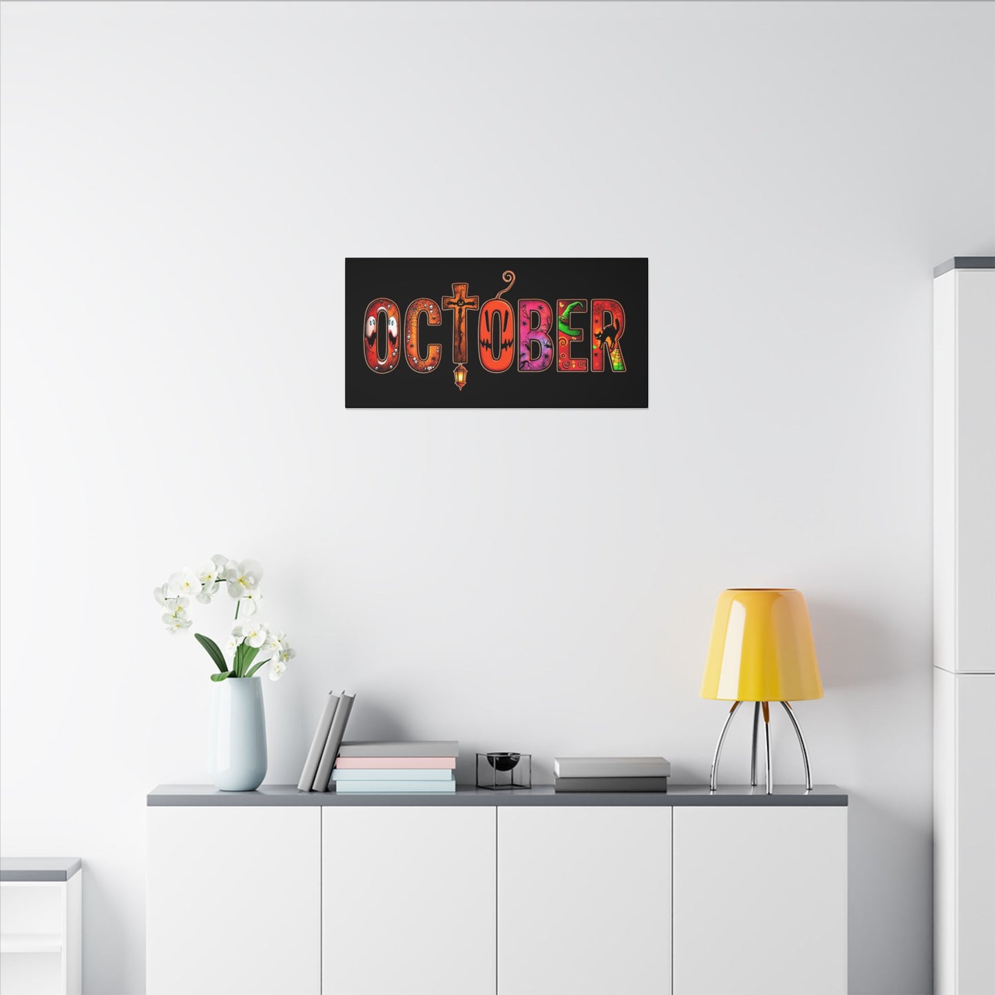 OCTOBER Matte Canvas, Stretched, 0.75" (Multi-Size)