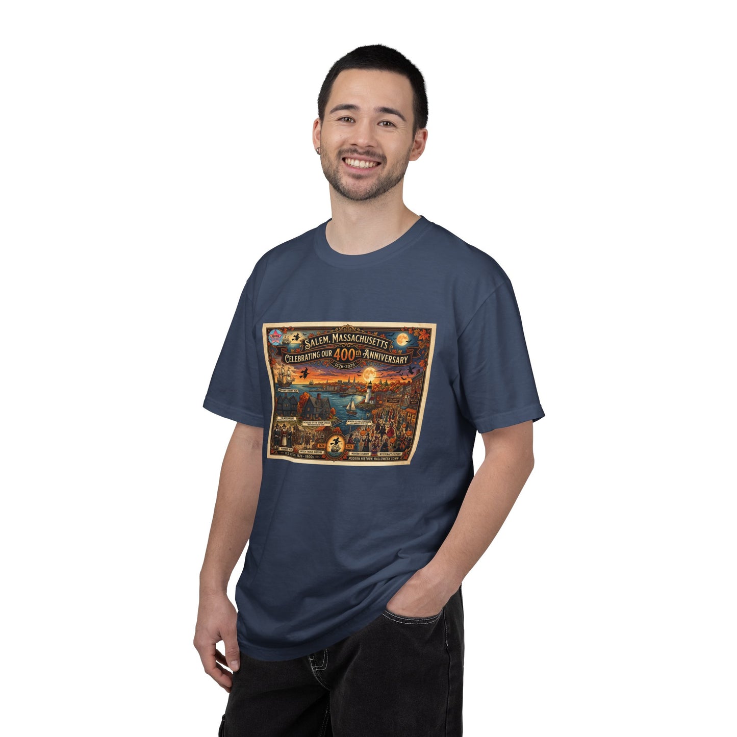 Salem 400 Unisex Garment-Dyed T-shirt