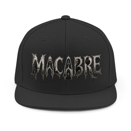 MACABRE Unisex Snapback Hat | SalemFootsteps