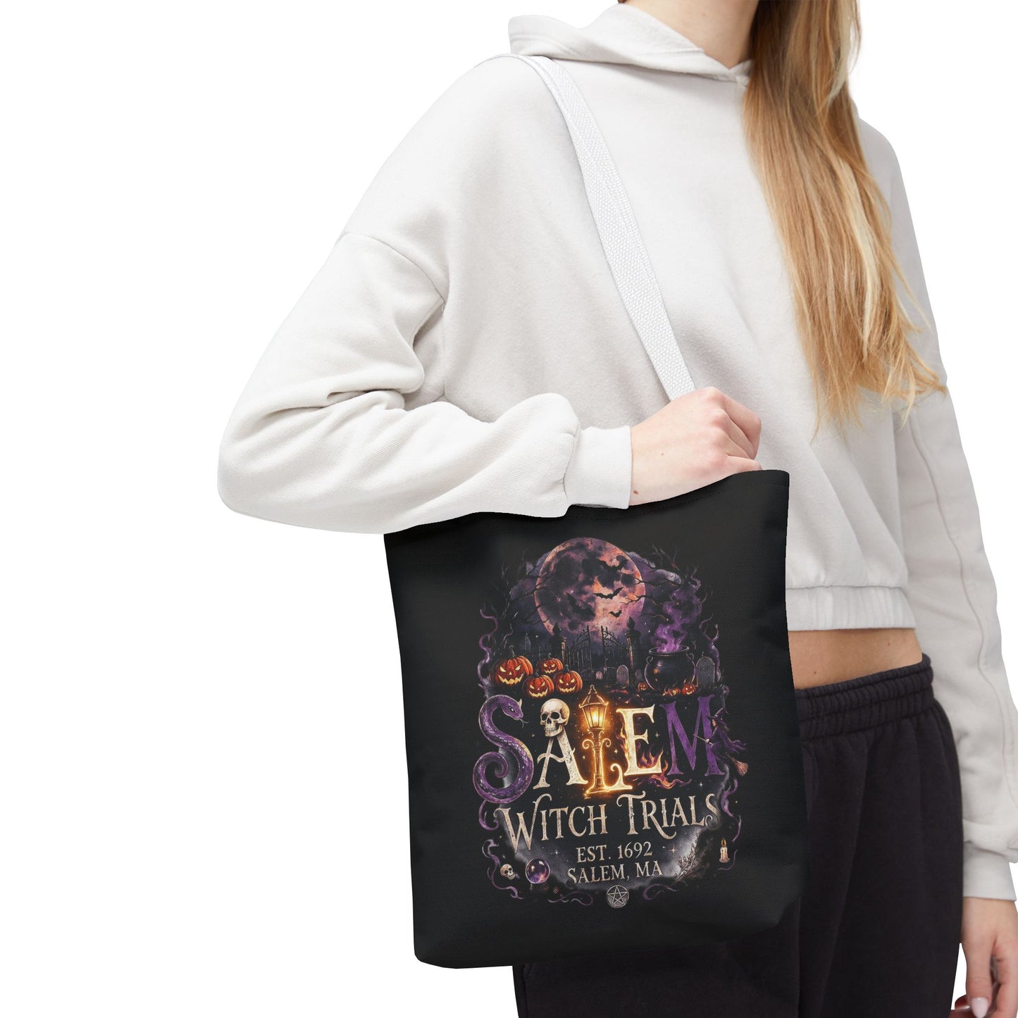 SALEM WITCH TRIALS Tote Bag (AOP)