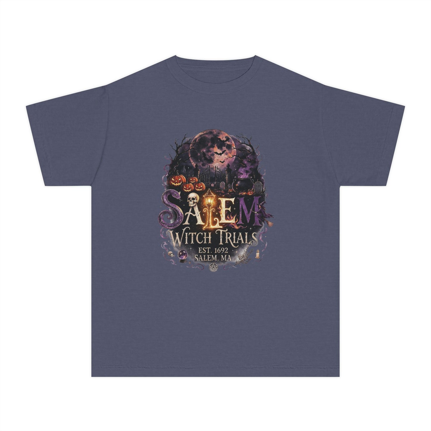 SALEM WITCH TRIALS Youth Midweight Tee