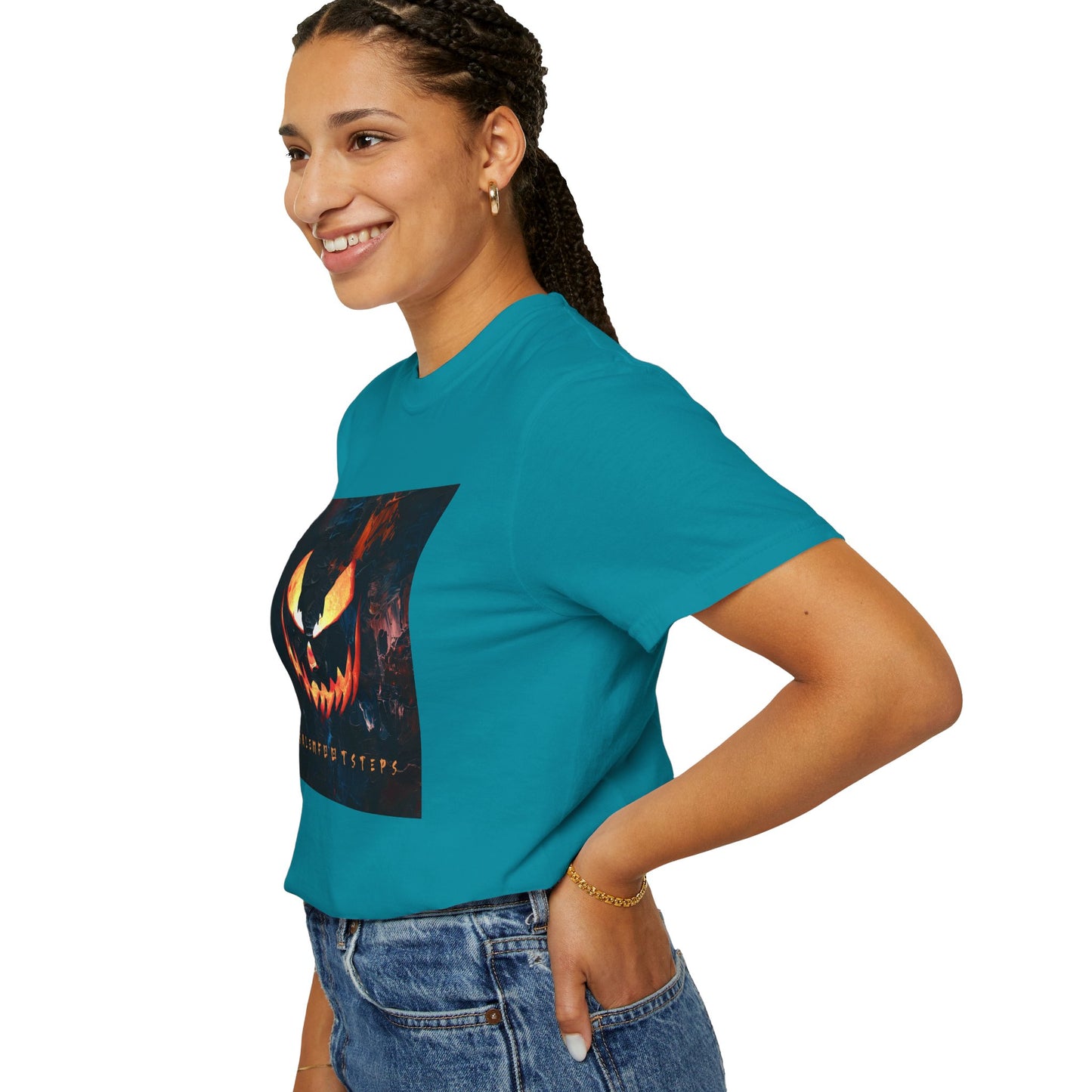 MIDNIGHT PUMPKIN Unisex Garment-Dyed T-shirt