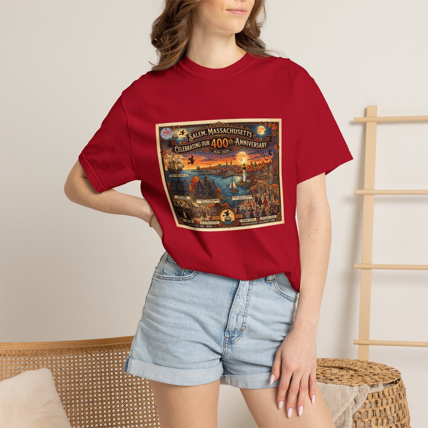 Salem 400 Unisex Garment-Dyed T-shirt