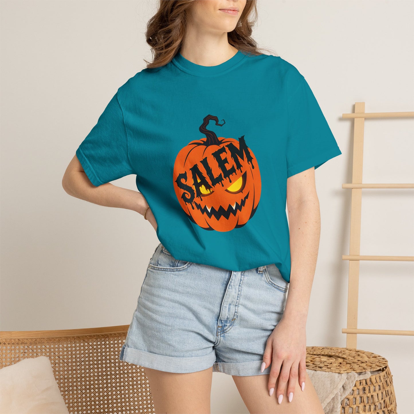 SALEM OCTOBER - Unisex Garment-Dyed T-shirt