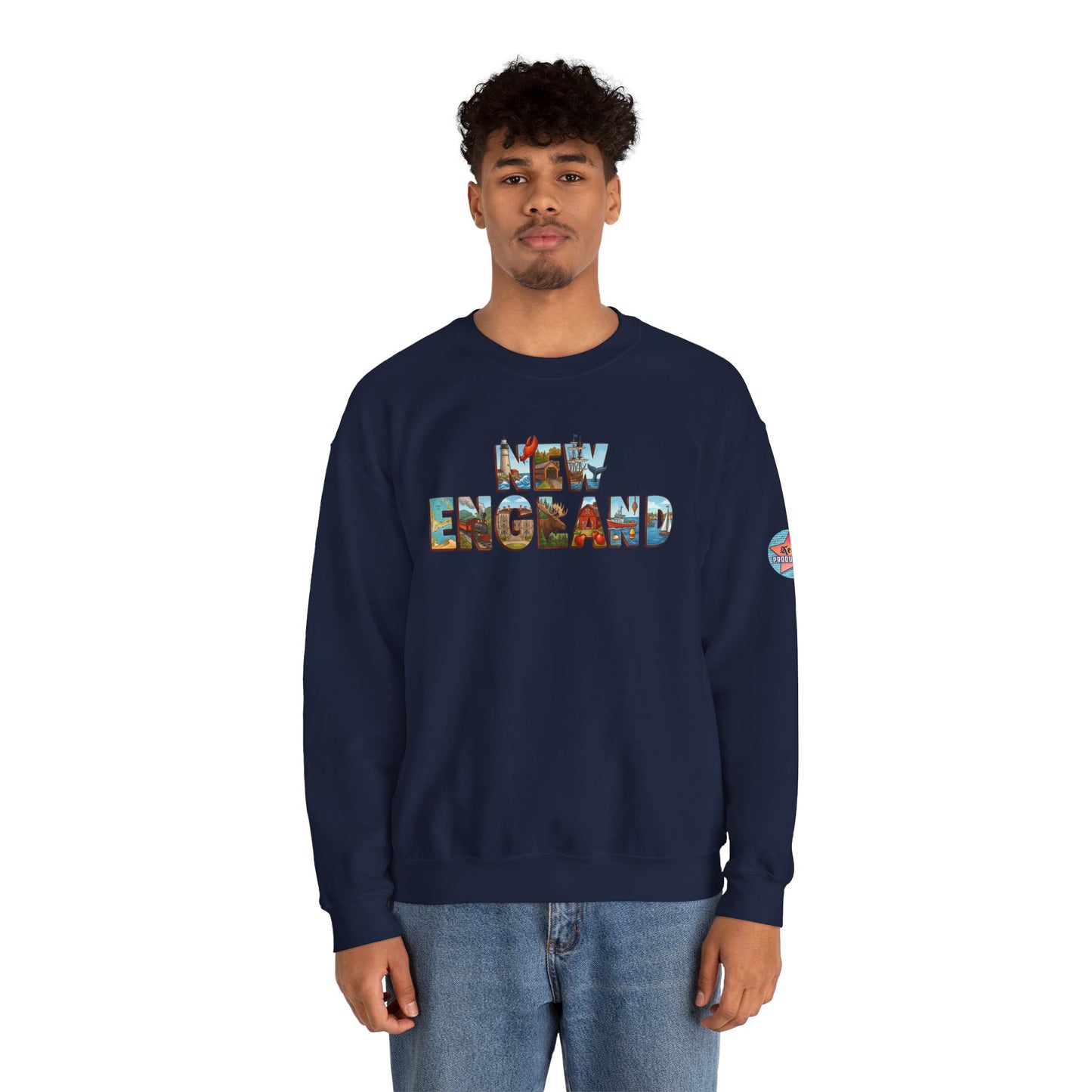 NEW ENGLAND Unisex Heavy Blend™ Crewneck Sweatshirt