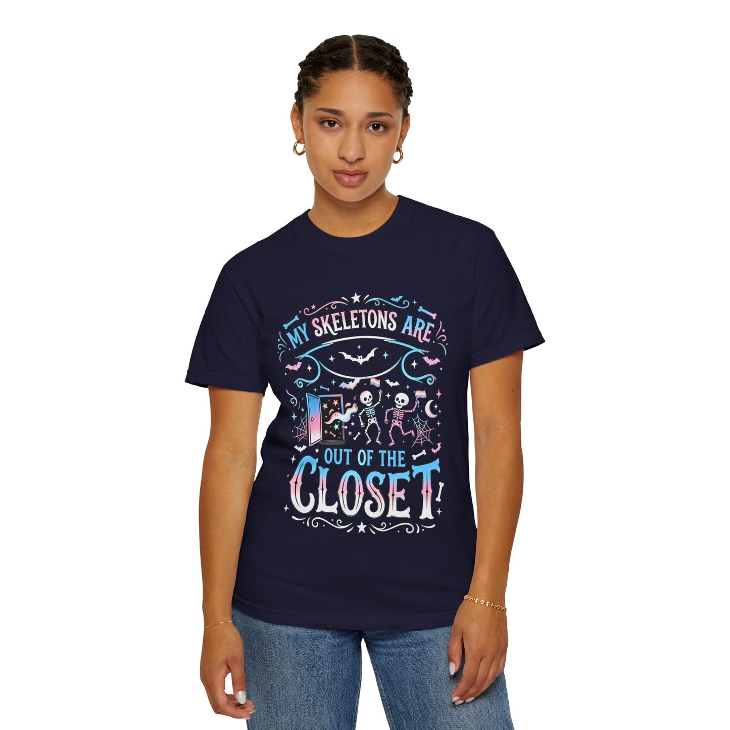 TRANS PRIDE Unisex Garment-Dyed T-shirt