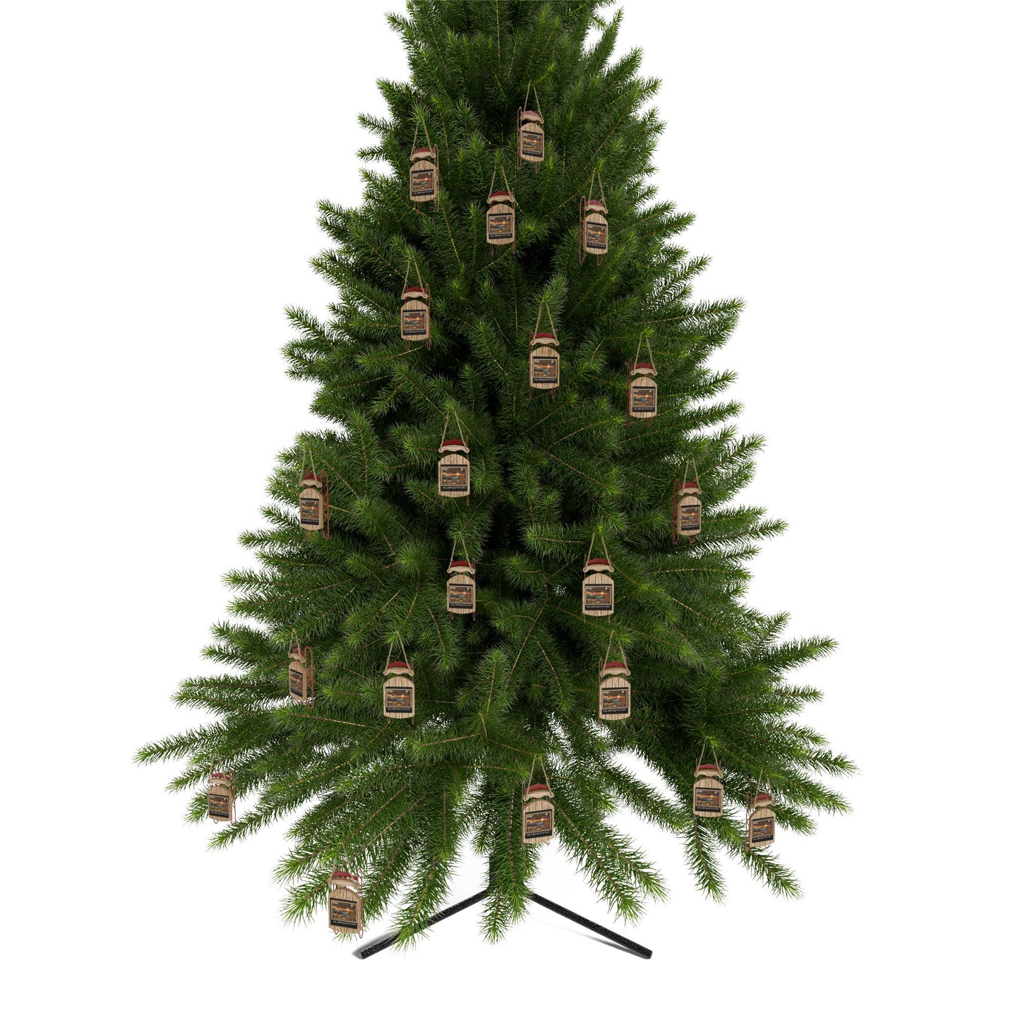SALEM 400 Sled Ornaments