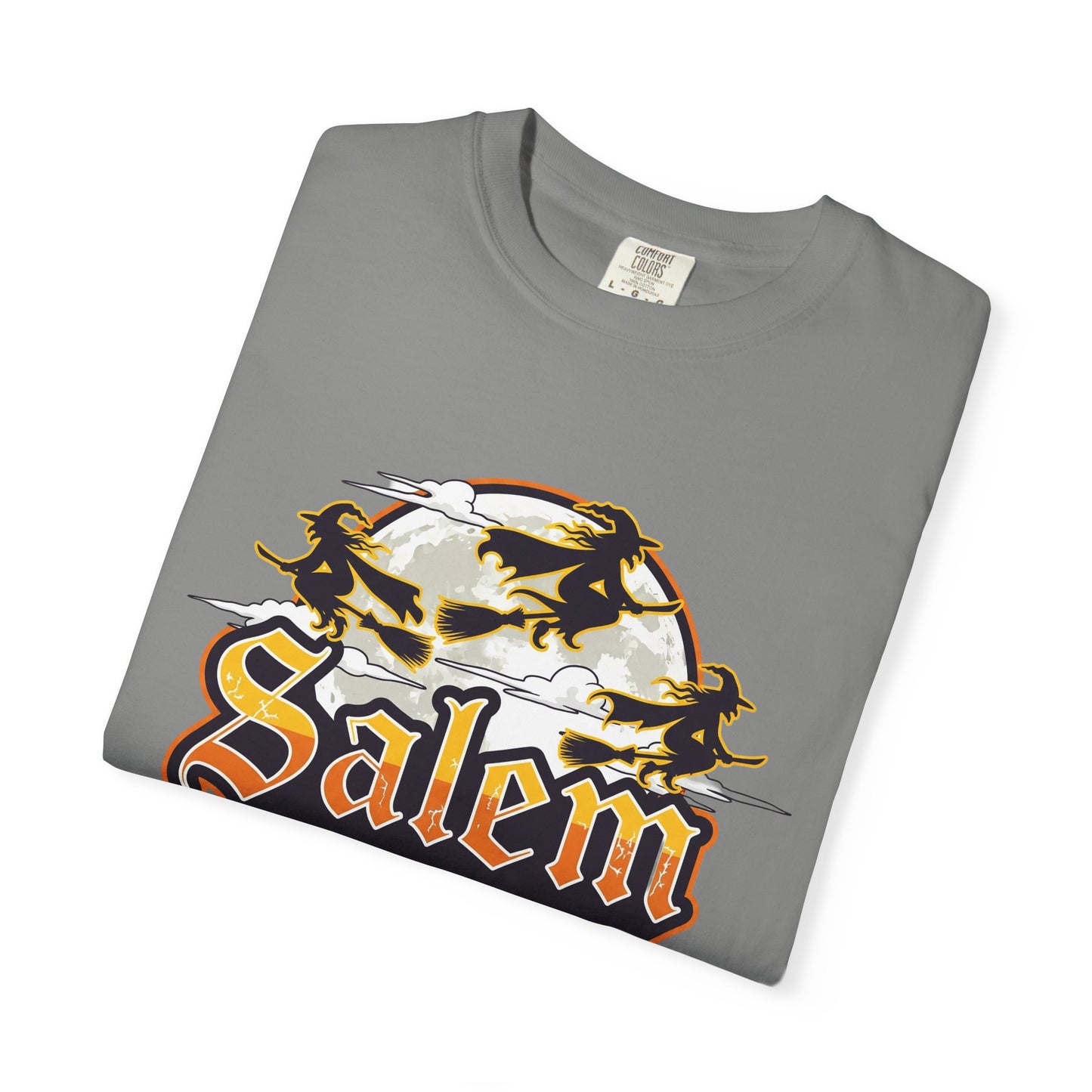 SALEM LOGO Unisex Garment-Dyed T-shirt
