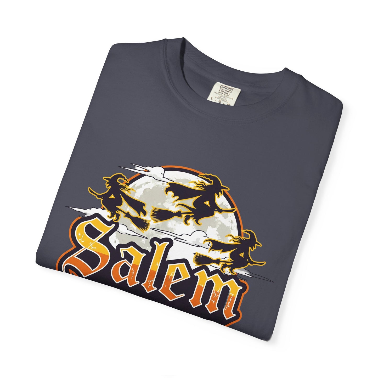 SALEM LOGO Unisex Garment-Dyed T-shirt