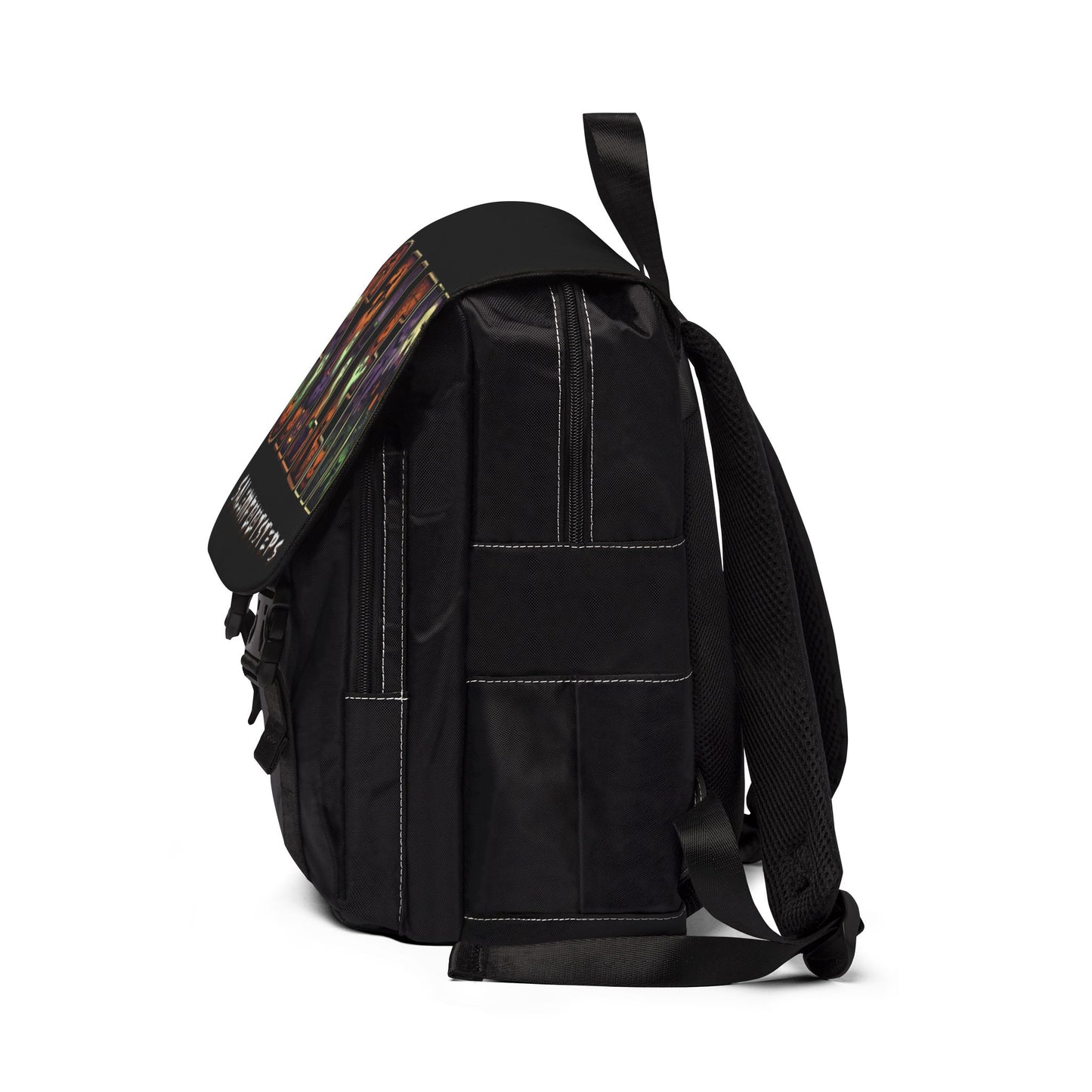 SALEM SPOOKY Unisex Casual Shoulder Backpack