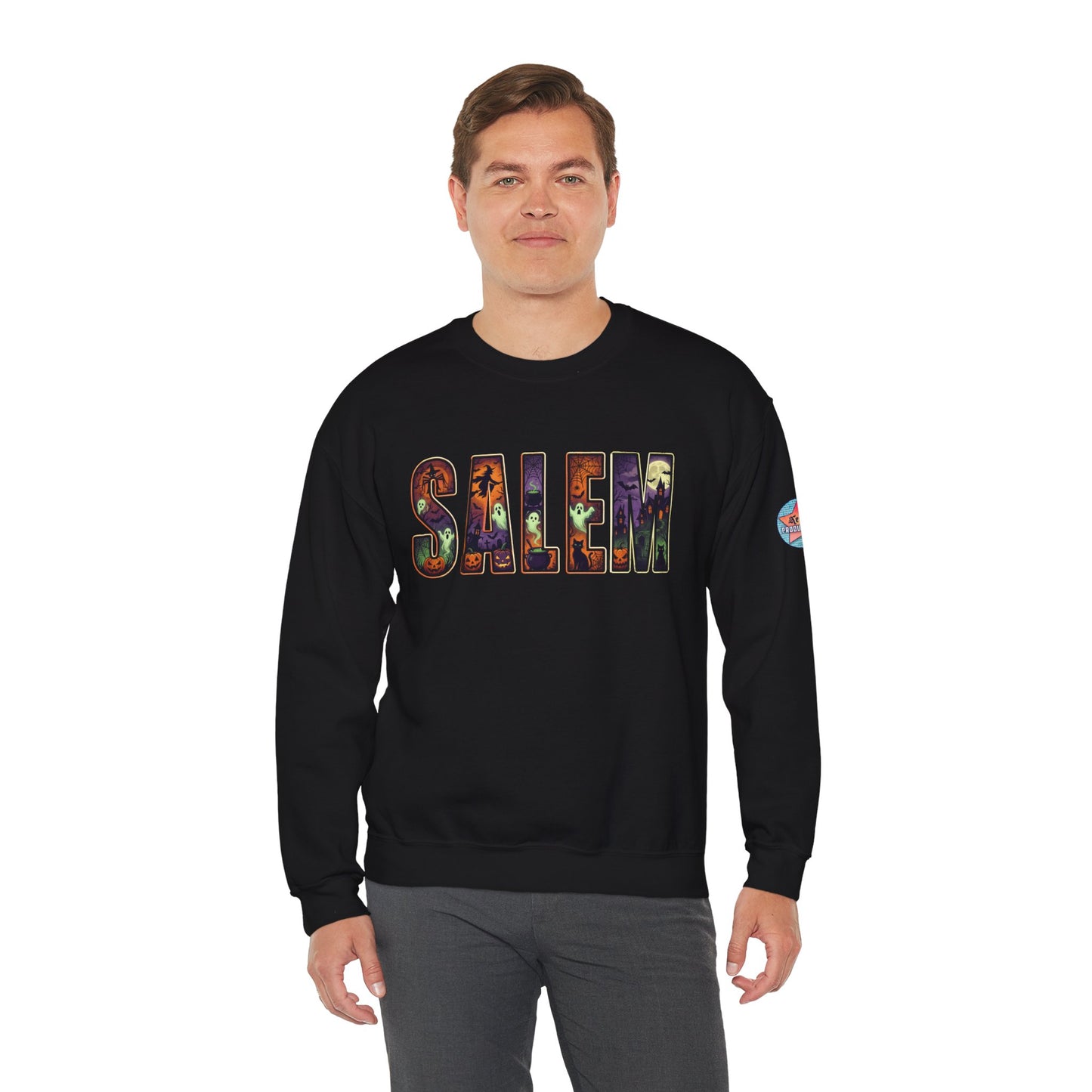 SALEM Spooky Unisex Heavy Blend™ Crewneck Sweatshirt