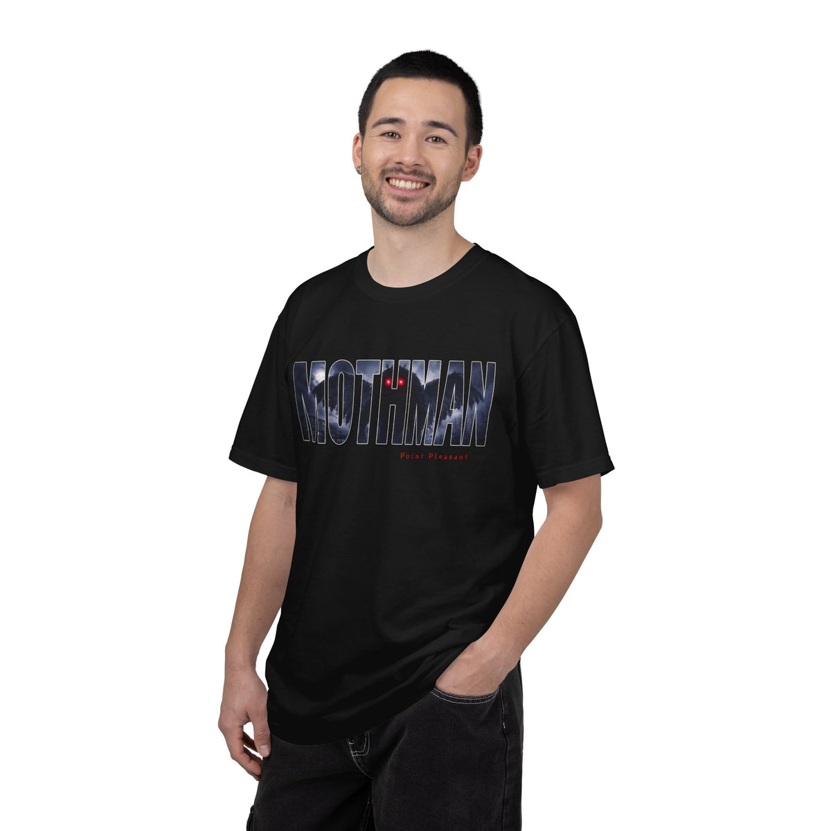 MOTHMAN LURKS Unisex Garment-Dyed T-shirt