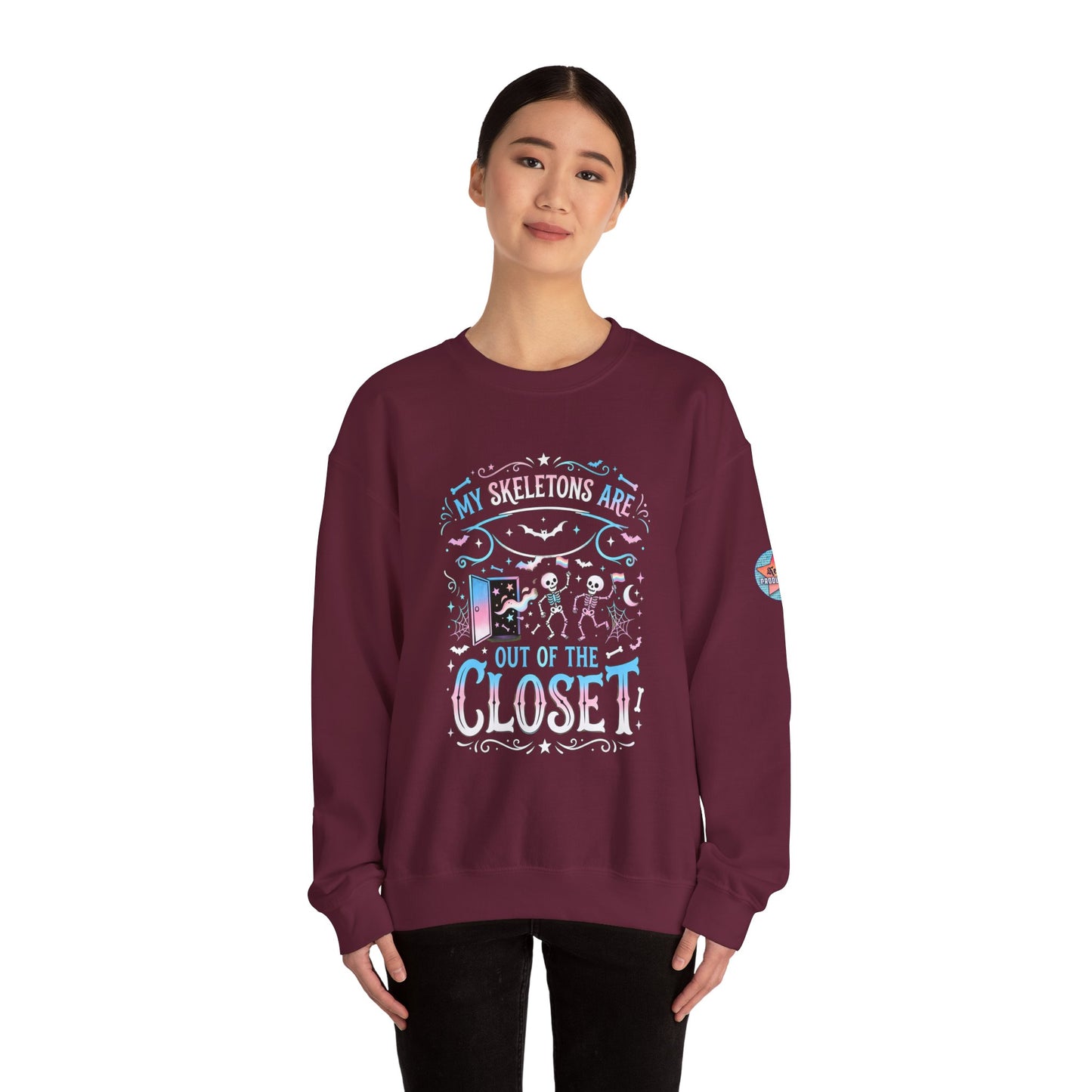 TRANS PRIDE Unisex Heavy Blend™ Crewneck Sweatshirt
