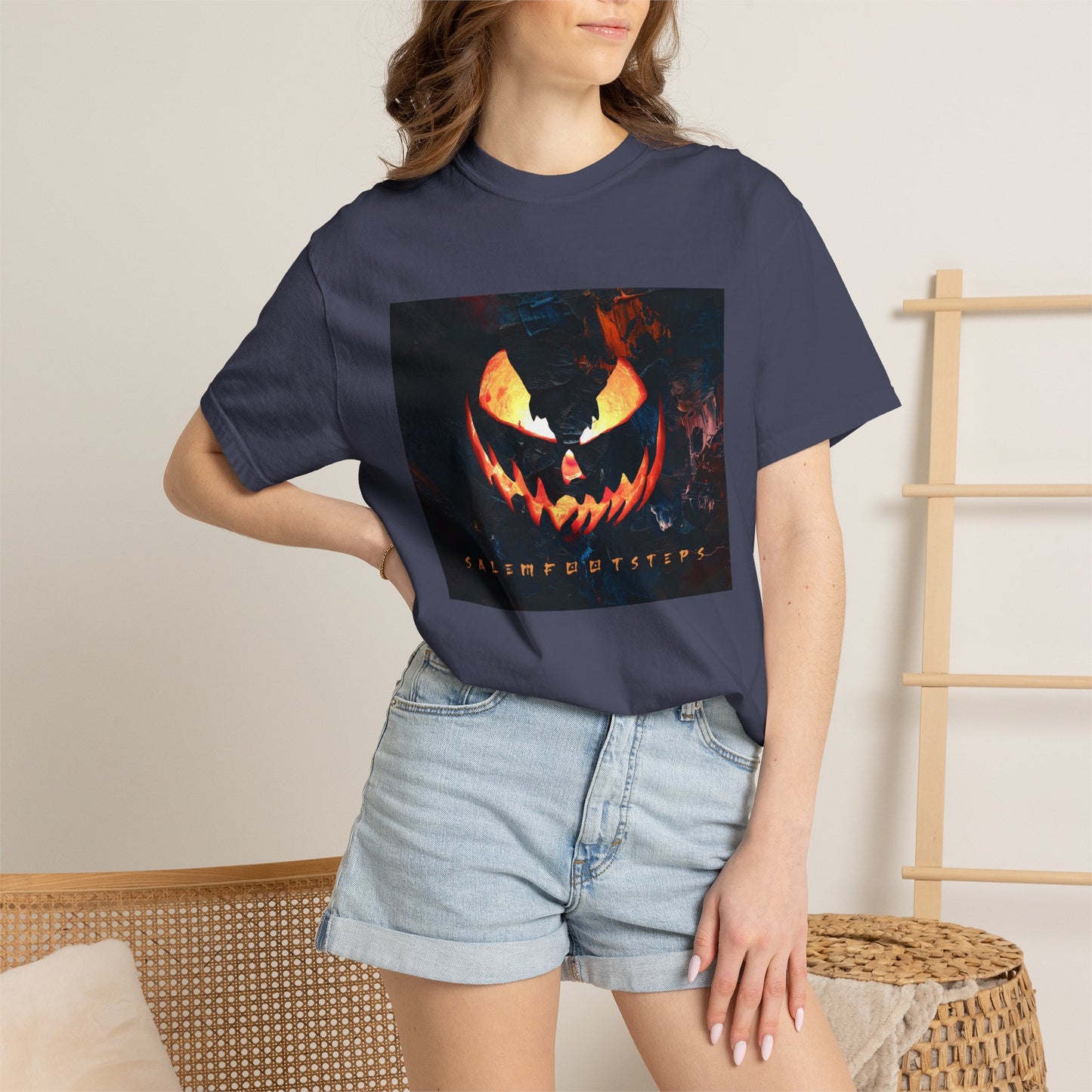 MIDNIGHT PUMPKIN Unisex Garment-Dyed T-shirt