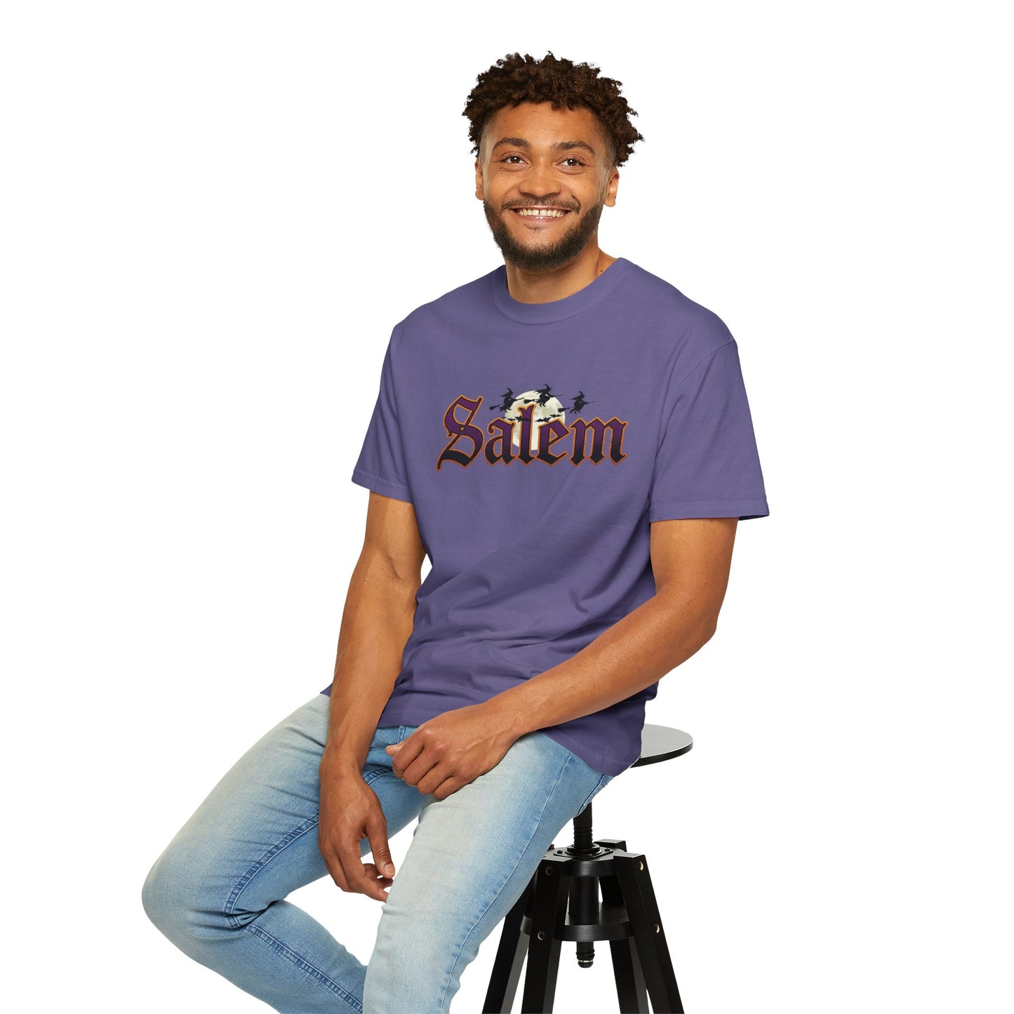 SALEM WTICHES Unisex Garment-Dyed T-shirt