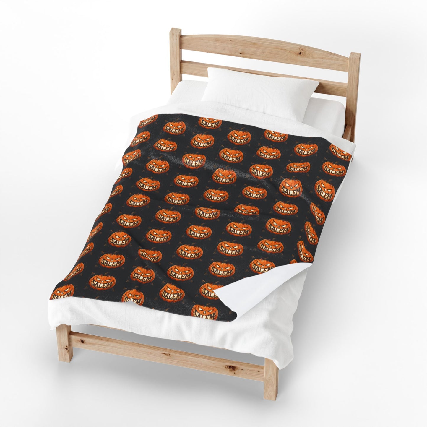 SALEM SMILE Velveteen Plush Blanket