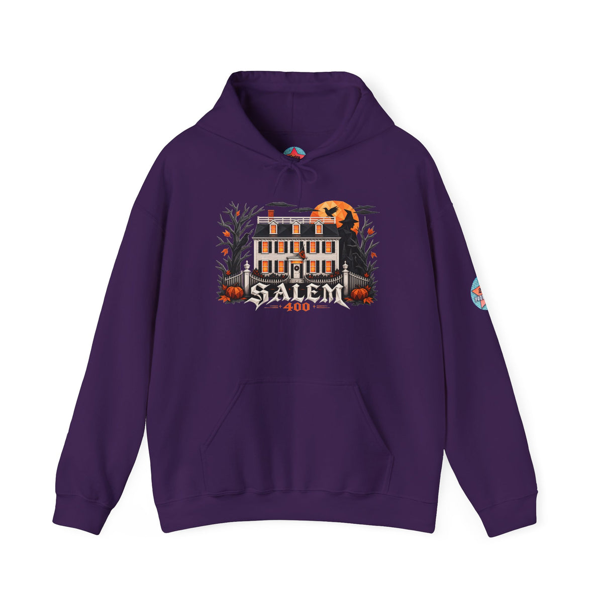 Salem 400 Ropes Mansion - Unisex Heavy Blend™ Hooded Sweatshirt