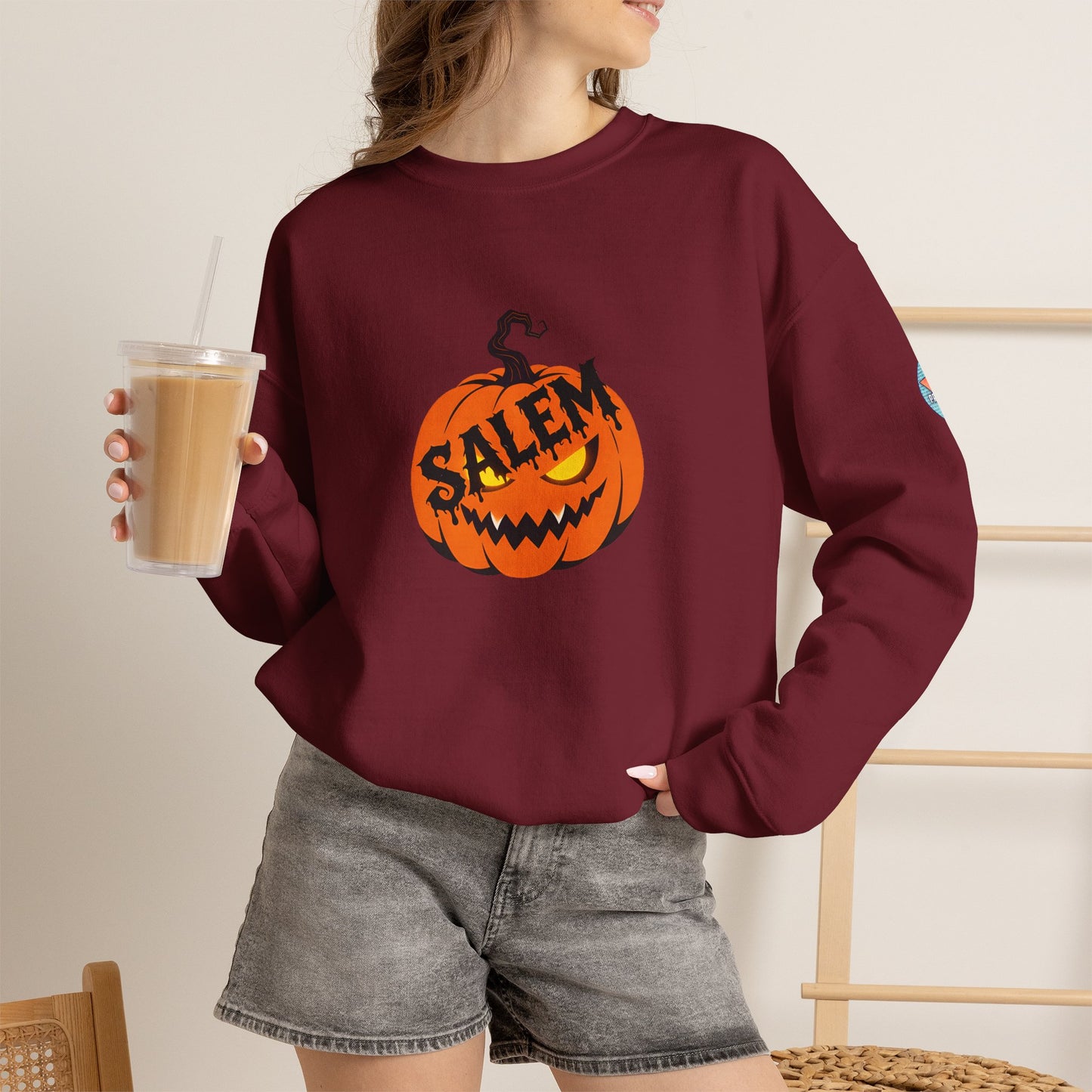 SALEM HALLOWEEN - Unisex Heavy Blend™ Crewneck Sweatshirt