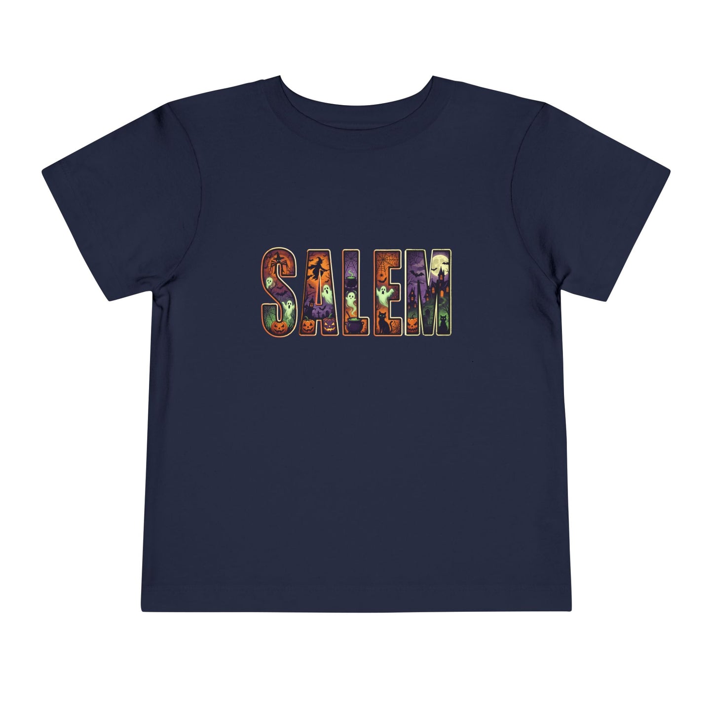 SALEM SPOOKY Toddler Short Sleeve Tshirt (More Colors)