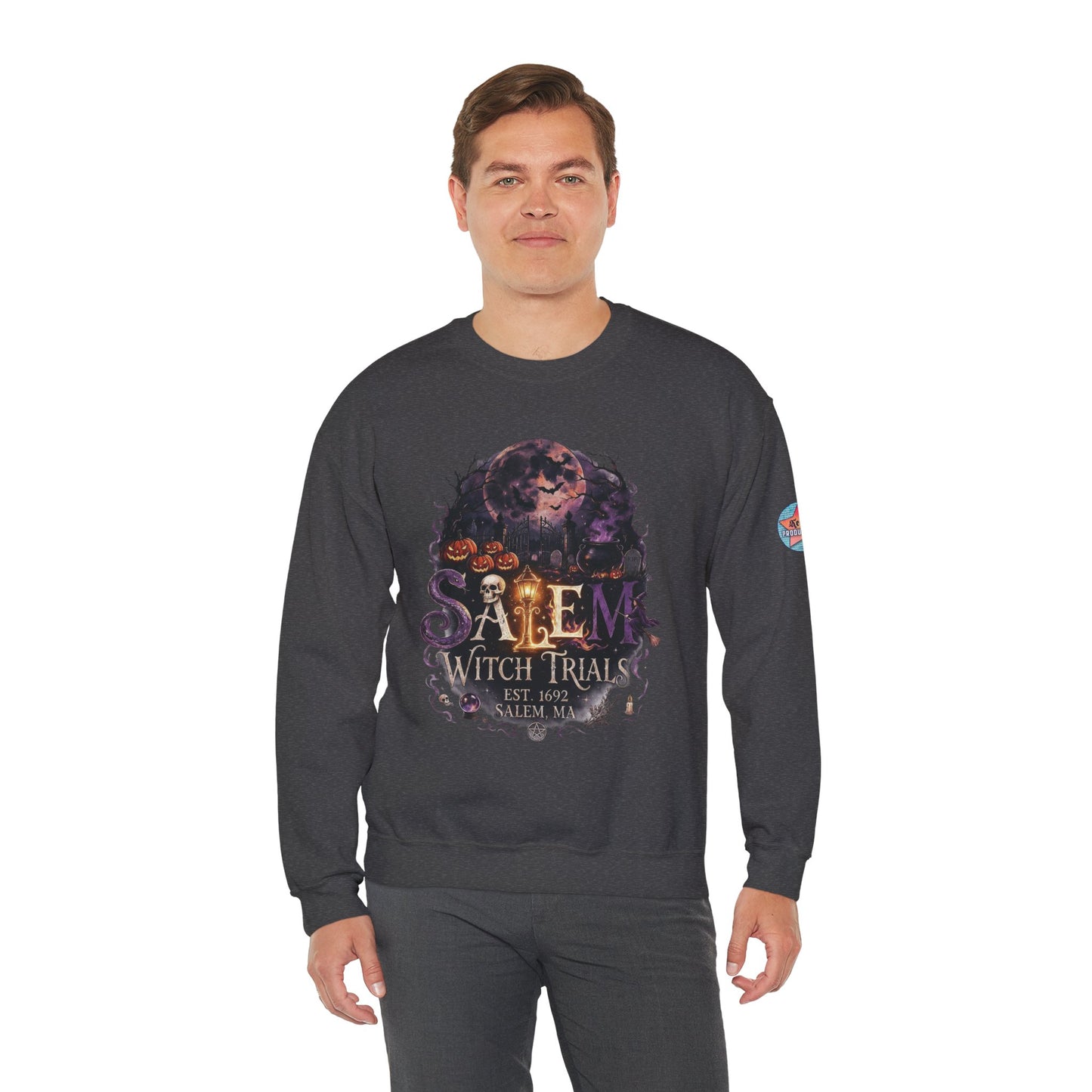 SALEM WITCH TRIALS Unisex Heavy Blend™ Crewneck Sweatshirt