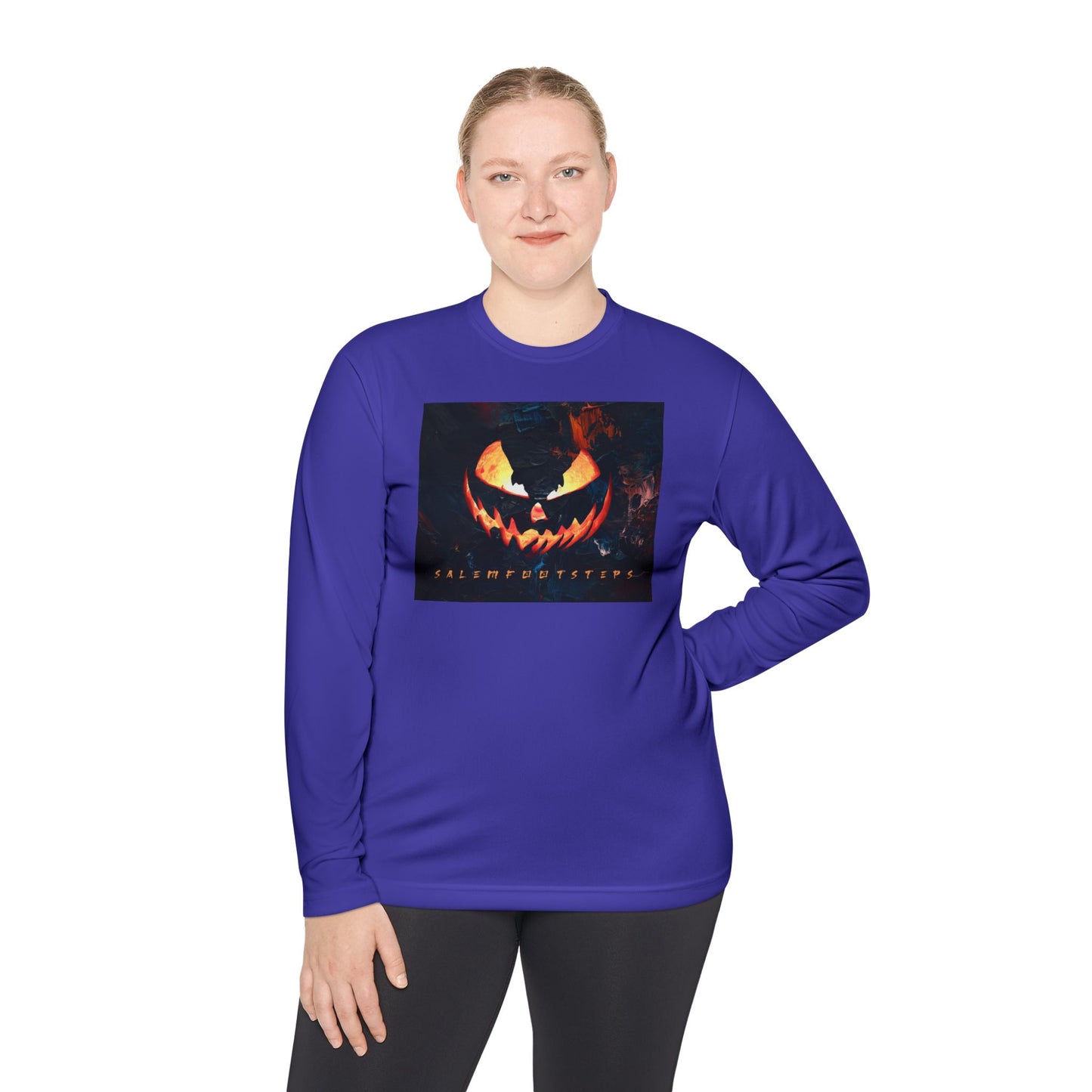 MIDNIGHT HALLOWEEN Unisex Lightweight Long Sleeve Tee