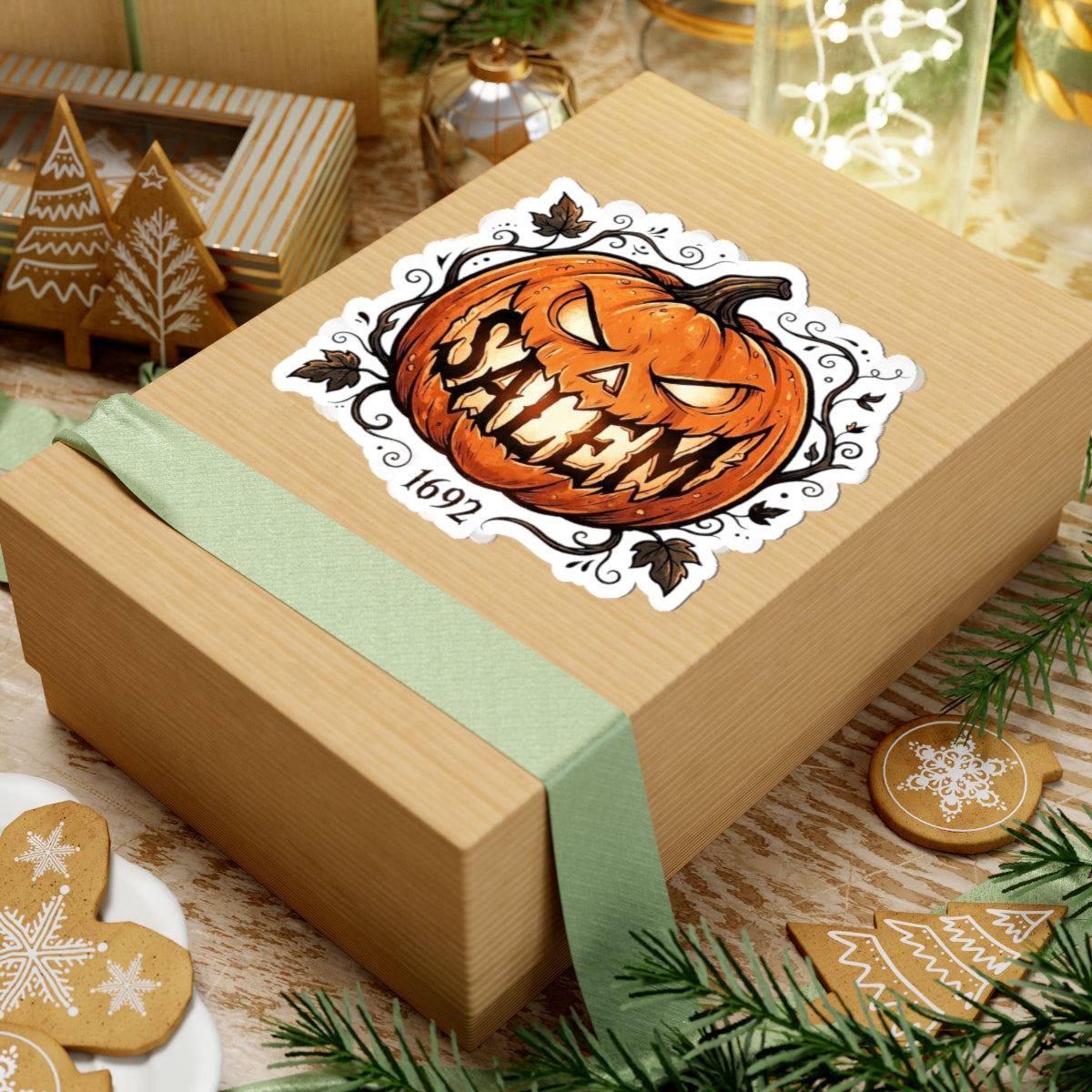 SALEM SMILE Kiss-Cut Stickers